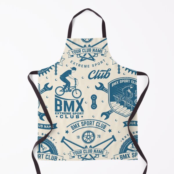 Artikelvorschau, Vintage BMX Club Abzeichen Muster entworfen und verkauft von HayleyAnn79.