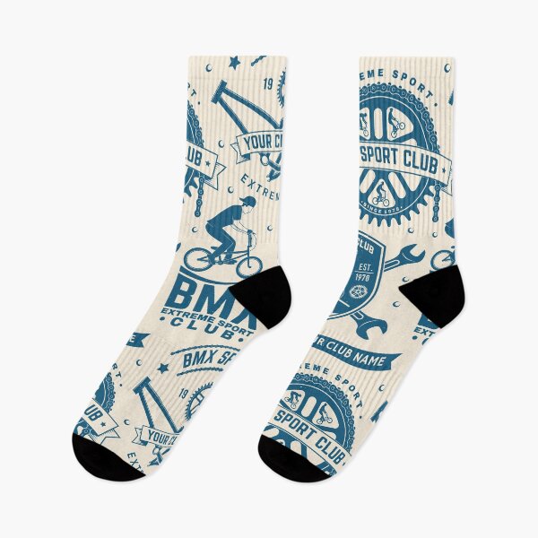 Item preview, Vintage BMX Club Badges Pattern designed and sold by HayleyAnn79.
