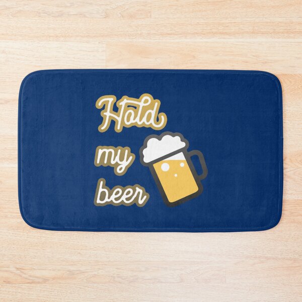 Item preview, hold my beer with mug   designed and sold by BrokeHumor.