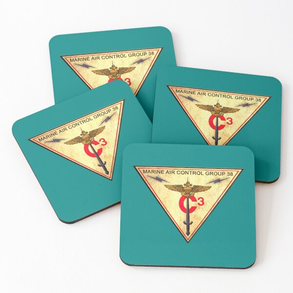Item preview, Marine Air Control Group 38 Patch - vintage look   designed and sold by BrokeHumor.