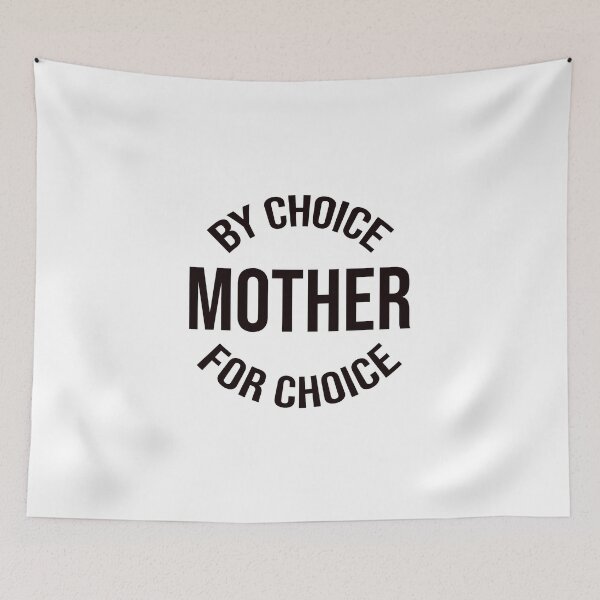 Item preview, mother by choice for choice feminist women's rights designed and sold by ElHallabi.
