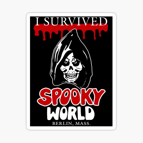 Item preview, I Survived Spooky World  designed and sold by Moderately Neato.