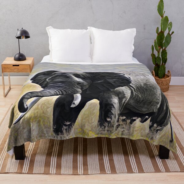 Item preview, African Safari Majestic Elephant Animal Wildlife Portrait designed and sold by TheWildFlix.