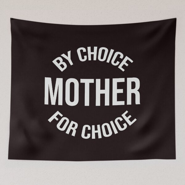 Item preview, mother by choice for choice feminist women's rights designed and sold by ElHallabi.