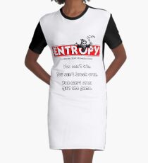 Entropy Graphic T-Shirt Dress