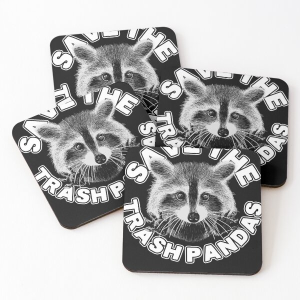 Item preview, Save the Trash Pandas Raccoon Animal    designed and sold by harresseamanf.