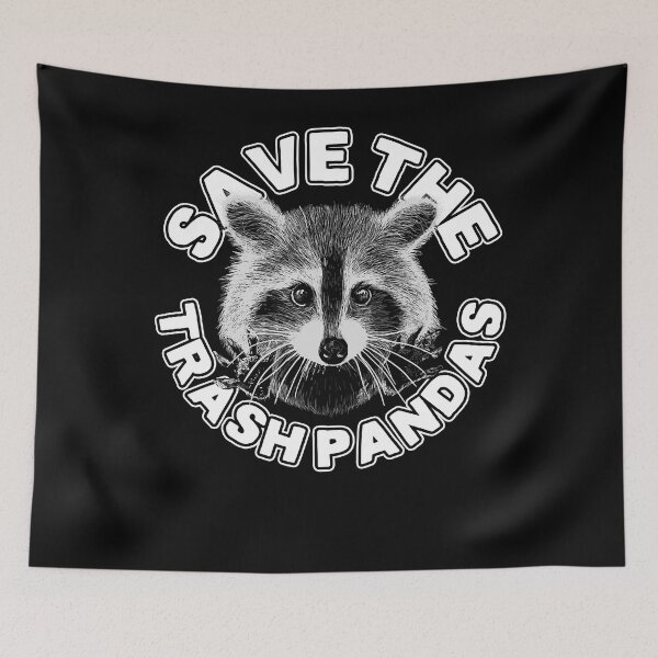 Item preview, Save the Trash Pandas Raccoon Animal    designed and sold by harresseamanf.