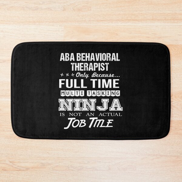 Item preview, Aba Behavioral Therapist T Shirt - Multitasking Ninja Job Gift Item Tee designed and sold by watkinsmat.