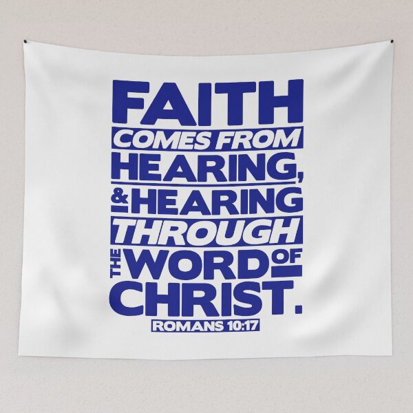 Item preview, Romans 10:17 Faith designed and sold by plushism.