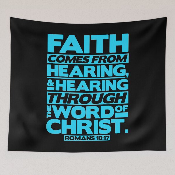 Item preview, Romans 10:17 Faith designed and sold by plushism.