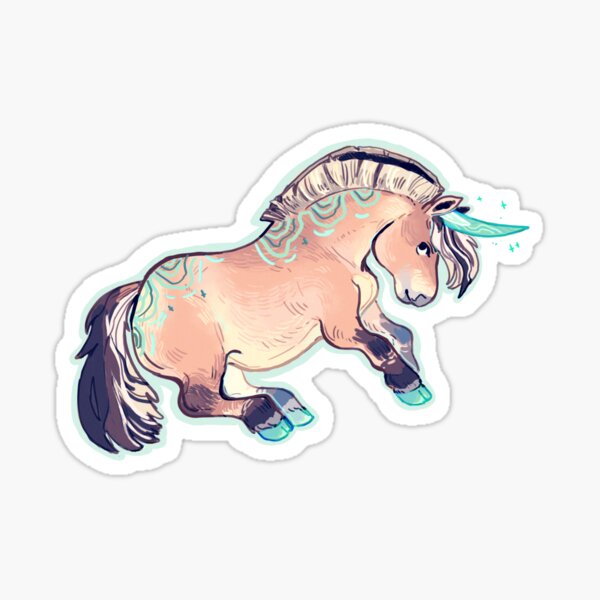 Item preview, Unusual Unicorn Fjord designed and sold by BananaBear16.