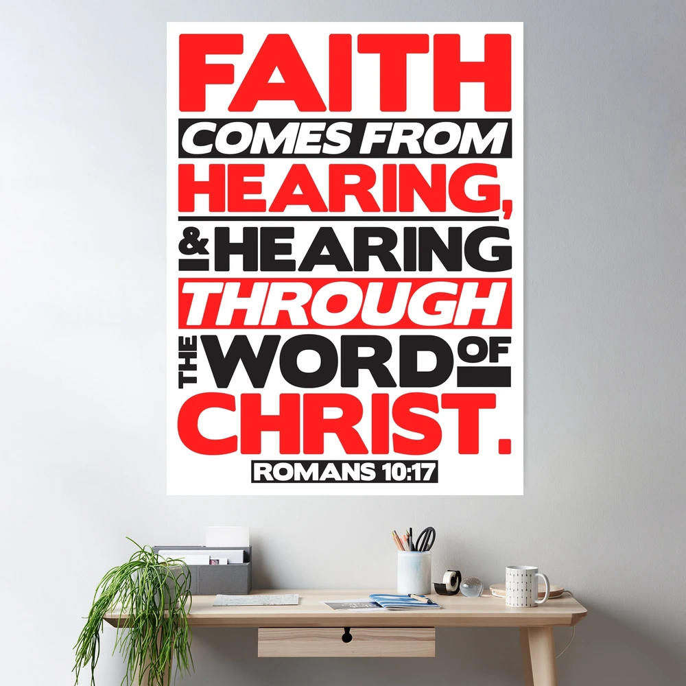 Faith Comes From Hearing The Word Tote Bag Faith Comes From Hearing The Word Tote Bag