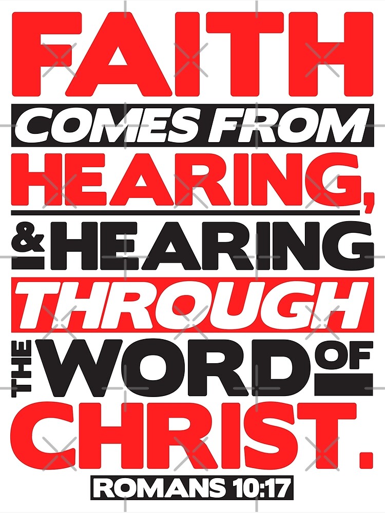 Faith Comes From Hearing The Word Tote Bag Faith Comes From Hearing The Word Tote Bag