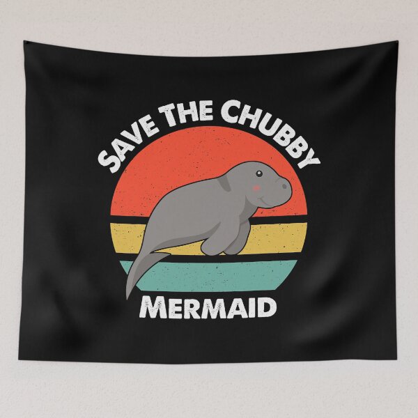 Item preview, Save The Chubby Mermaid designed and sold by Xtjjae.