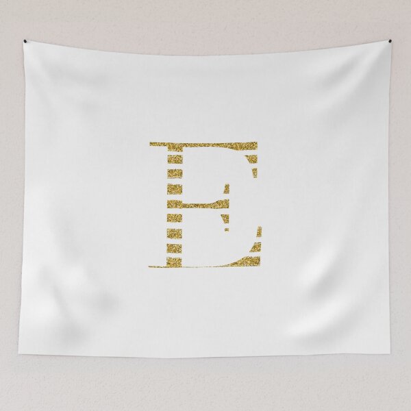 Artikelvorschau, Epsilon Funkeln Glitter Gold E entworfen und verkauft von greekgoddess.
