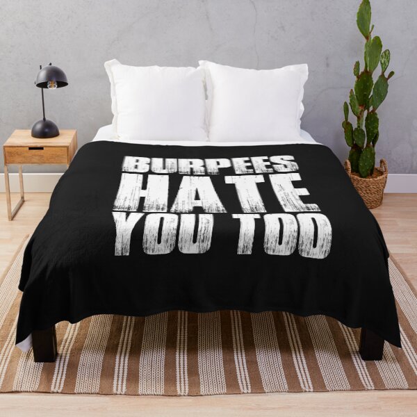 Item preview,  Vintage Burpees Hates You Too Typography  designed and sold by garniturex.