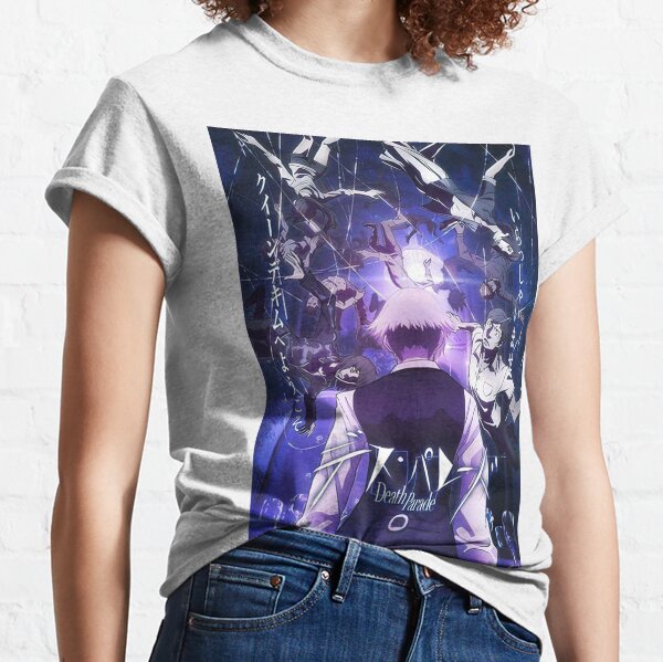 Decim manga longa t camisa decim quindecim anime arte bartender death  parade death parade decim legal olho terno gravata borboleta - AliExpress