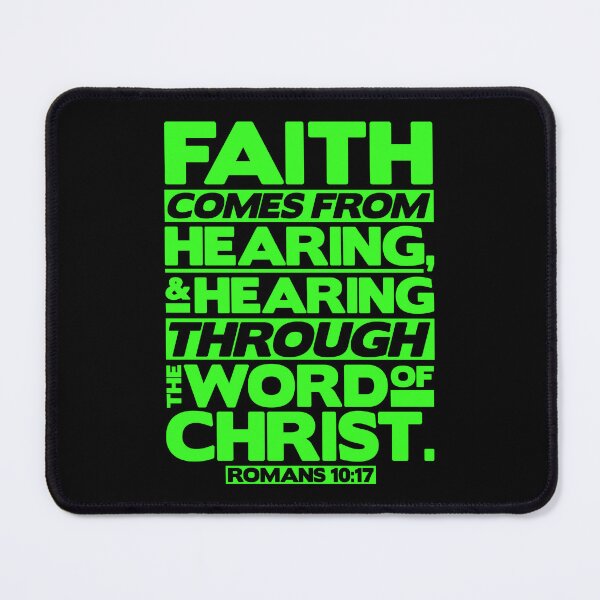 Item preview, Romans 10:17 Faith designed and sold by plushism.