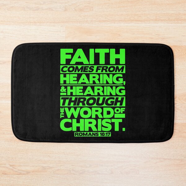 Item preview, Romans 10:17 Faith designed and sold by plushism.