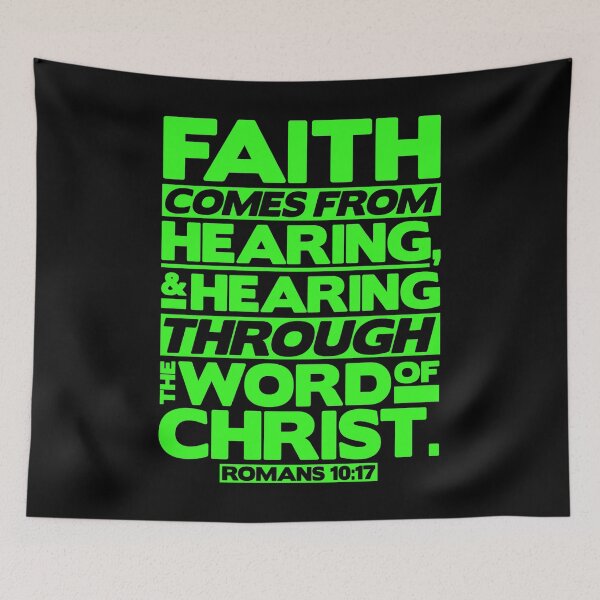 Item preview, Romans 10:17 Faith designed and sold by plushism.