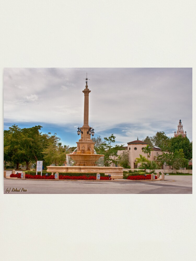 Alternate view of DeSoto Fountain Photographic Print