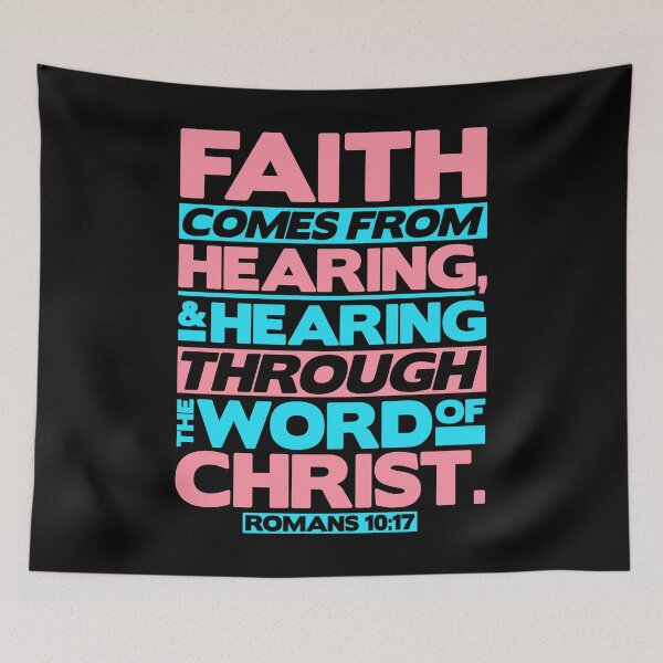 Item preview, Romans 10:17 Faith designed and sold by plushism.