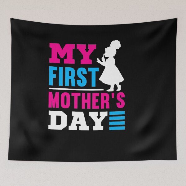 Item preview, MY FIRST MOTHERS DAY FUNNY IDEA 1ST MOM designed and sold by sobriowslen.
