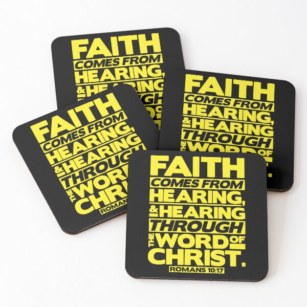 Item preview, Romans 10:17 Faith designed and sold by plushism.