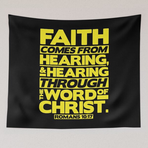 Item preview, Romans 10:17 Faith designed and sold by plushism.