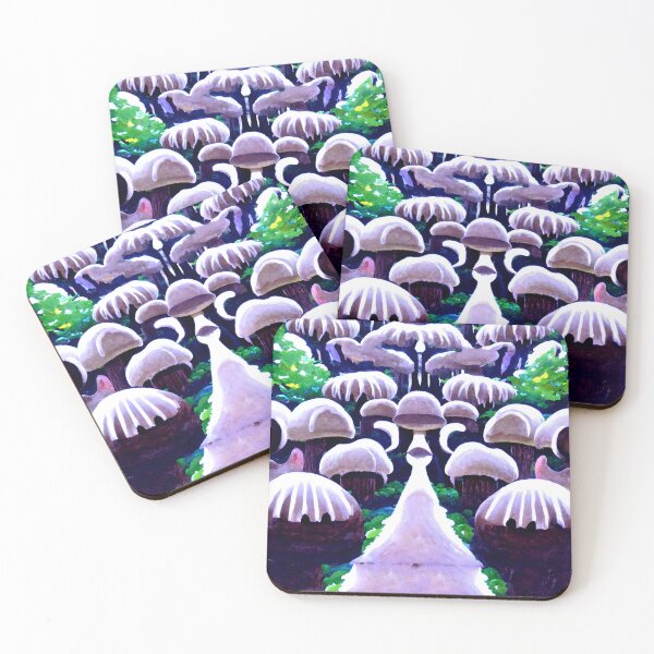 Item preview, Glowing Mushroom Forest designed and sold by Brushless.