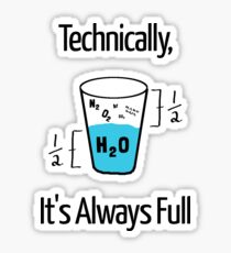 Funny Science Humor Sticker
