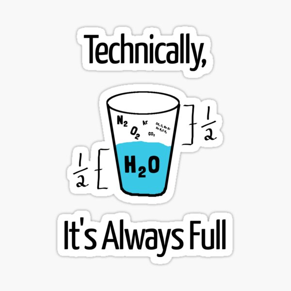 Funny Science Humor Sticker