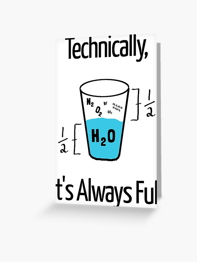 Thumbnail 1 of 2, Greeting Card, Funny Science Humor designed and sold by raizepeace.