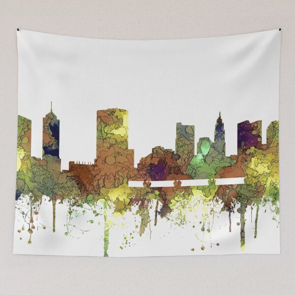 Item preview, Columbus, Ohio Skyline SG - Safari Buff designed and sold by Marlene Watson-Hall.