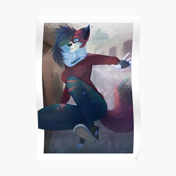 Furry Cat Wall Art Redbubble