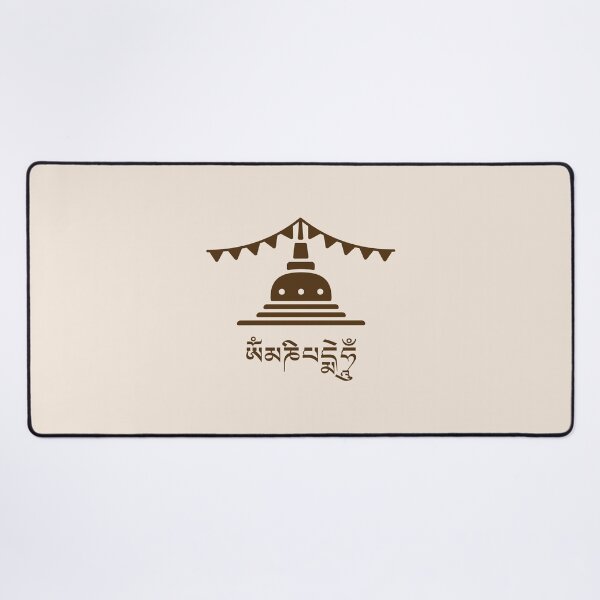 Item preview, Tibetan Stupa Om Mani Padme Hum - Dark designed and sold by Seth Barham.