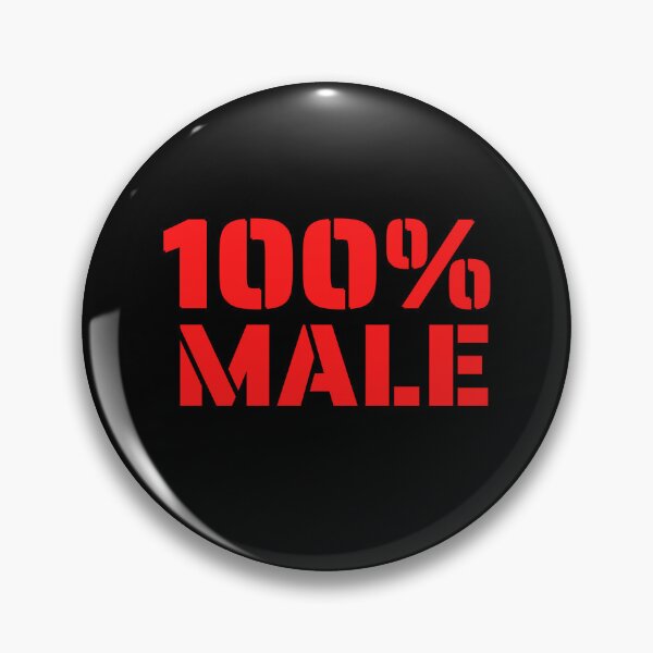 Item preview, 100 Percent Male Graphic designed and sold by podguy.