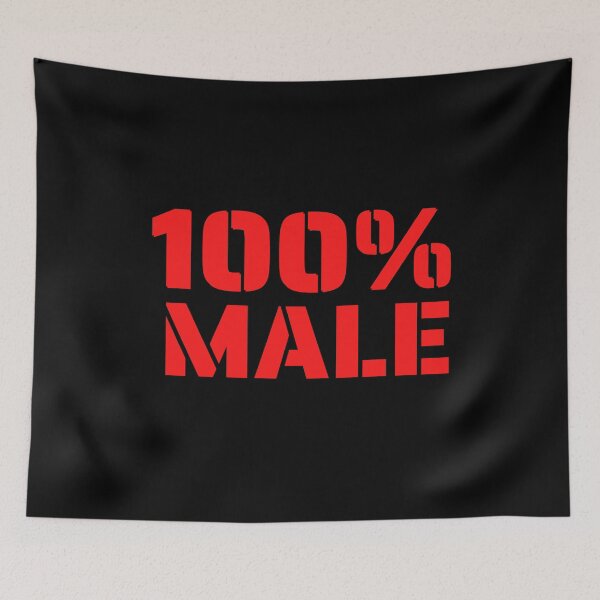 Item preview, 100 Percent Male Graphic designed and sold by podguy.
