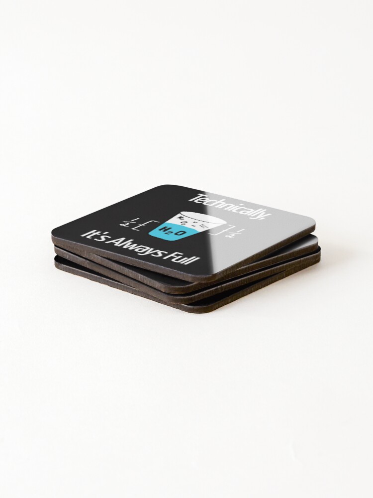 Alternate view of Funny Science Humor Coasters (Set of 4)