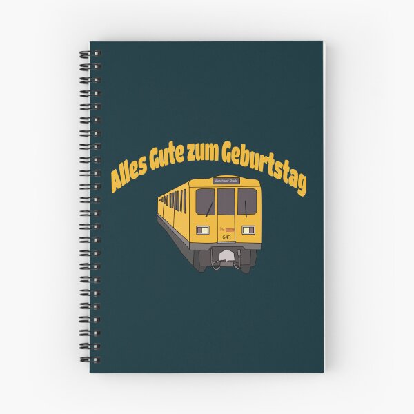Artikelvorschau, Alles Gute zum Geburtstag Deutsche U-Bahn entworfen und verkauft von SnapyLands.