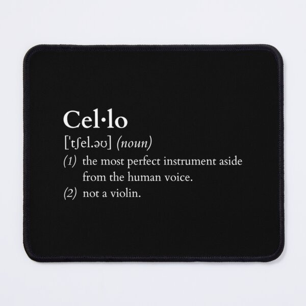 Item preview, Cello Dictionary Pullover Hoodie designed and sold by laureljusjv.