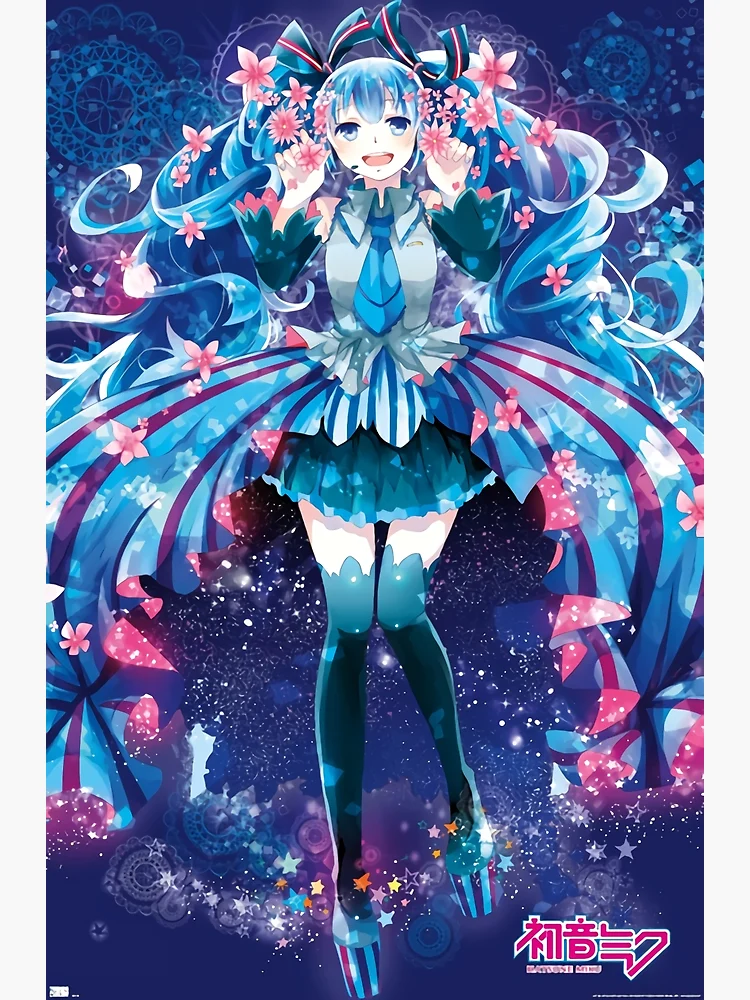 フィルモア FL HATSUNE やむ無く MIKU RETRO ANIME TEE XS 