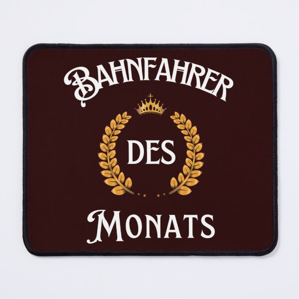 Item preview, Bahnfahrer des Monats designed and sold by SnapyLands.