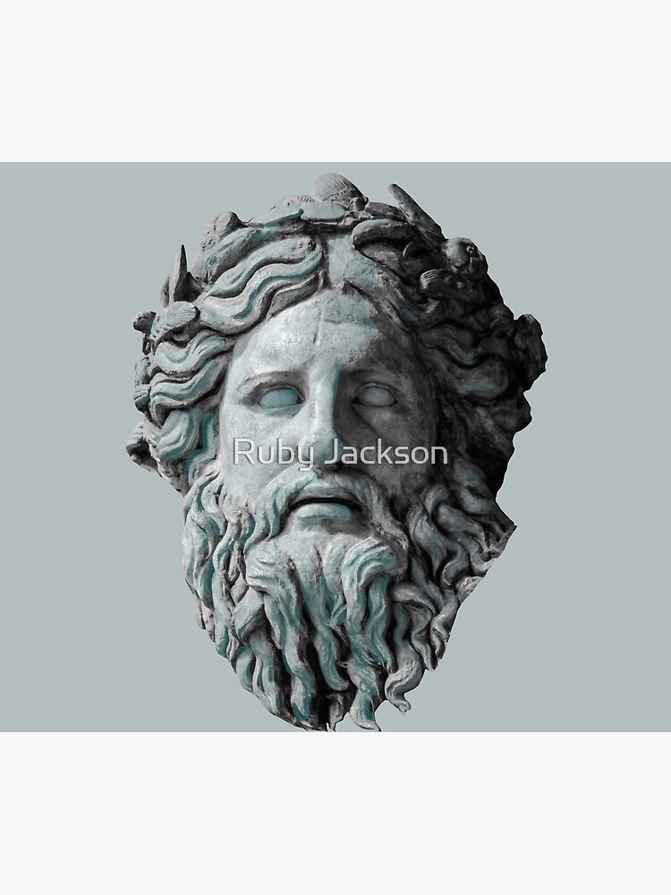 "Statue Of Zeus Greek Mythology Greek God of Sky and Thunder Mount