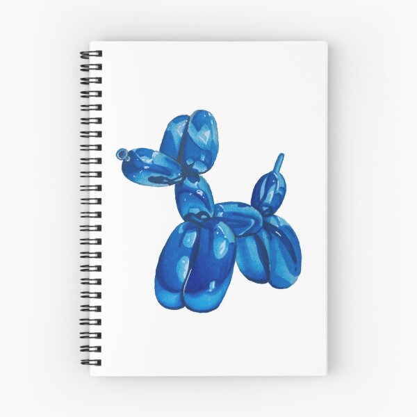 Item preview, Blue balloon dog drawing designed and sold by anon-artist.