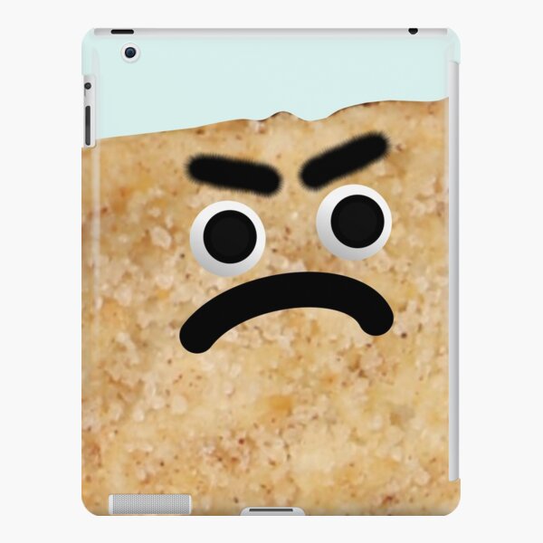 Cinnamon Toast Crunch , Sad and Angry Bushy Eyebrows , Funny Food Meme  iPad Case & Skin for Sale by amylydesign