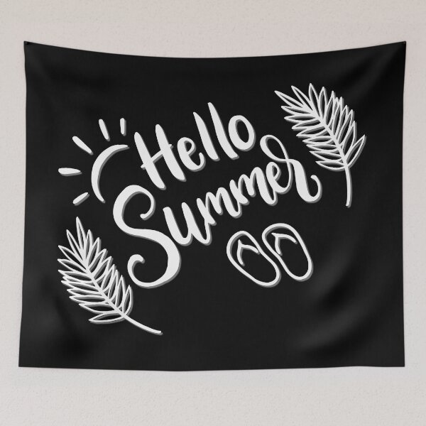 Item preview, Hello Summer, Walk on a beach ?. designed and sold by merch-by-sho.