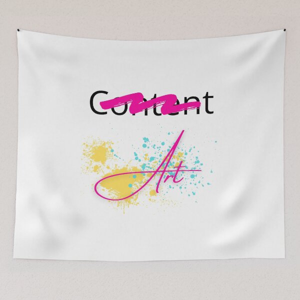 Item preview, Make Art Not Content - 2 designed and sold by T-WoodCreations.