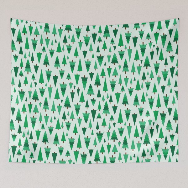 Item preview, Pine trees on the hill designed and sold by FrancesPoff.