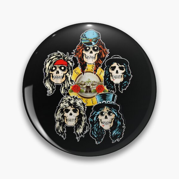 Item preview, Guns Official Skull Heads Band designed and sold by BlanchardUS.